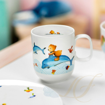 Кружка детская 0,28л коллекции Happy as a Bear бренда VB