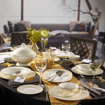 Тарелка главная 27см коллекции Ivoire бренда VB