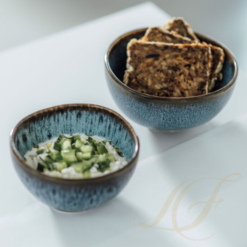 Чаша суповая 12см коллекции Lave Glacé бренда VB