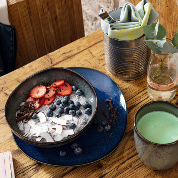 Тарелка закусочная 23,5см коллекции Lave Bleu бренда VB