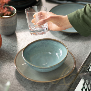 Чаша бульонная 17см коллекции Lave Glacé бренда VB