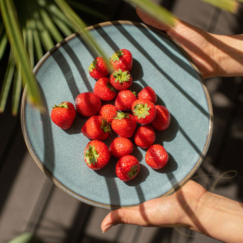 Тарелка закусочная 23,5см коллекции Lave Glacé бренда VB