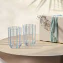 Стакан лонгдринк 0,3л, 2шт. коллекции Like Stripes Aqua бренда VB
