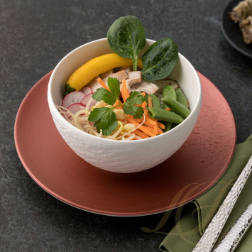 Чаша бульонная 14см коллекции Manufacture Rock Blanc бренда VB