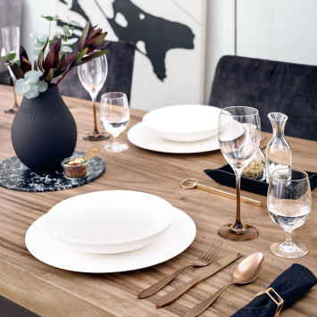 Тарелка гурман 32см коллекции Manufacture Rock Blanc бренда VB