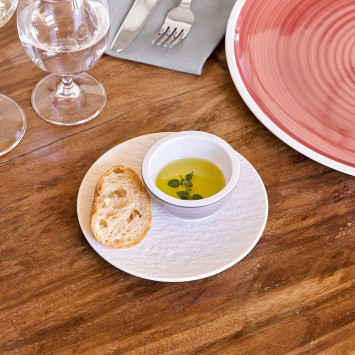 Тарелка десертная 15,5см коллекции Manufacture Rock Blanc бренда VB