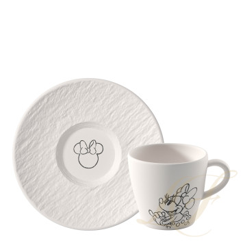 Блюдце для чашки кофейной 15,4см коллекции Manufacture Rock Blanc - Mickey Mouse бренда VB