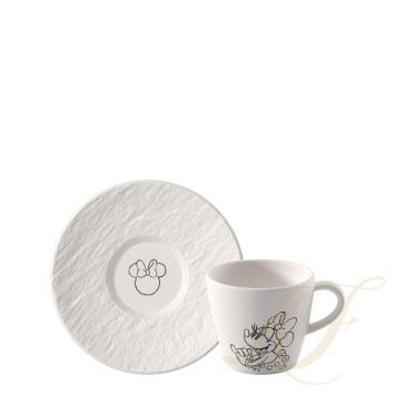 Чашка эспрессо 0,06л коллекции Manufacture Rock Blanc - Mickey Mouse бренда VB