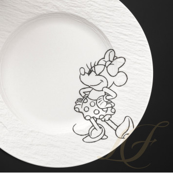 Тарелка закусочная 21,7см коллекции Manufacture Rock Blanc - Mickey Mouse бренда VB