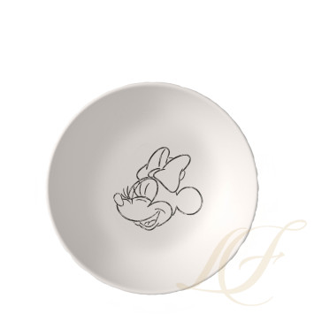Чаша десертная 13,2см коллекции Manufacture Rock Blanc - Mickey Mouse бренда VB