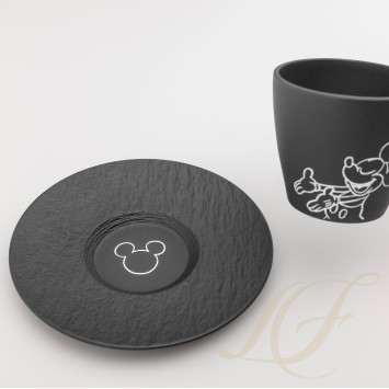 Блюдце для чашки кофейной 15,4см коллекции Manufacture Rock - Mickey Mouse бренда VB