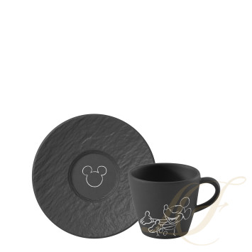 Блюдце для чашки эспрессо 12см коллекции Manufacture Rock - Mickey Mouse бренда VB
