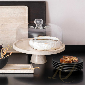 Крышка 25,5см коллекции Manufacture Travertine бренда VB