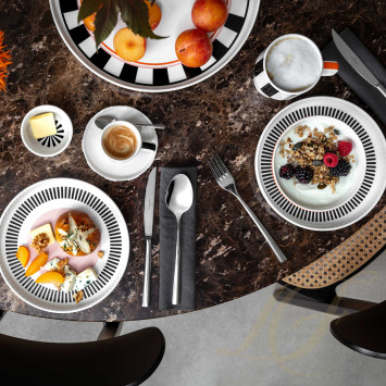 Тарелка закусочная 21см коллекции Memphis бренда VB