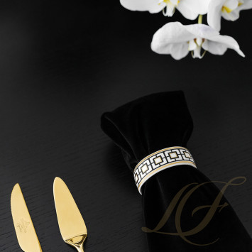 Кольцо для салфеток 6,5см коллекции MetroChic бренда VB