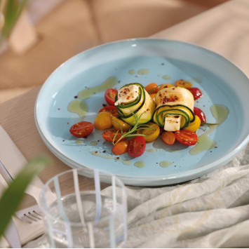 Тарелка главная 27,1см коллекции Perlemor Aqua бренда VB