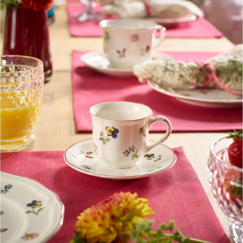 Чашка эспрессо с блюдцем 0,1л коллекции Petite Fleur бренда VB