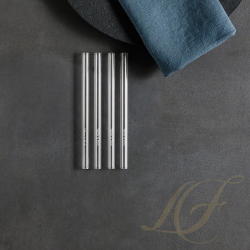 Трубочка для коктейля 15см, 4шт. коллекции Purismo Bar бренда VB