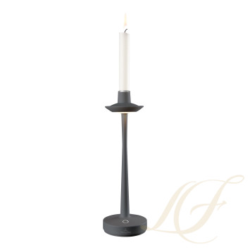 Настольный подсвечник с перезаряжаемой светодиодной лампой 