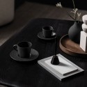 Чашка кофейная с блюдцем 0,15л коллекции Manufacture Rock бренда Villeroy & Boch