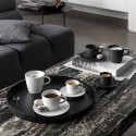 Чашка кофейная с блюдцем 0,15л коллекции Manufacture Rock бренда Villeroy & Boch