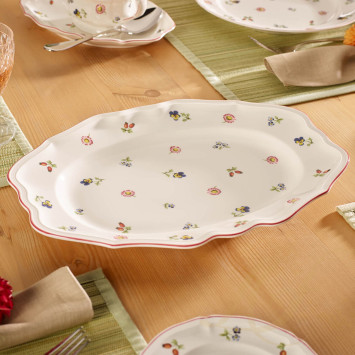 Блюдо овальное 37см коллекции Petite Fleur бренда Villeroy & Boch