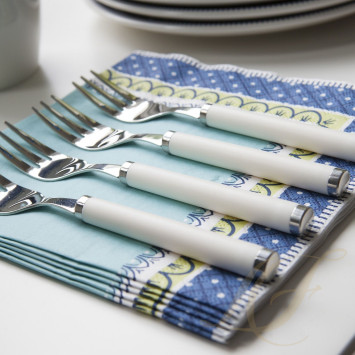 Набор столовых приборов из 24 предметов коллекции Play! White Pearl 