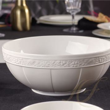 Салатник 1,90л коллекции White Pearl бренда VB