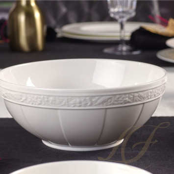 Салатник 1,20л коллекции White Pearl бренда VB