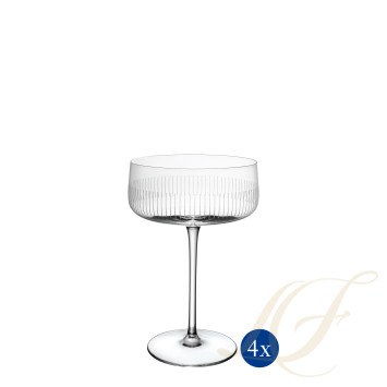 Бокал для шампанского 0,12л, 4шт. коллекции Afina бренда VB