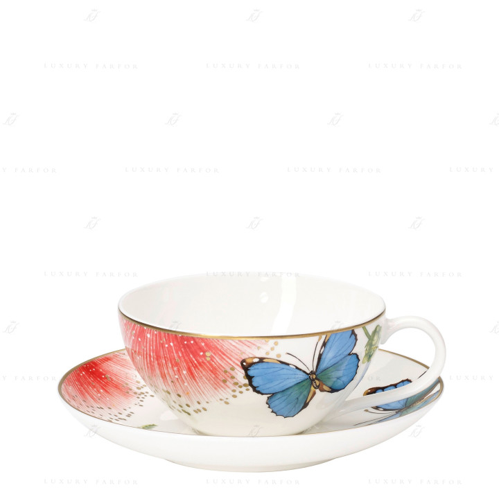 Чашка чайная с блюдцем 0,2л коллекции Amazonia Anmut бренда VB