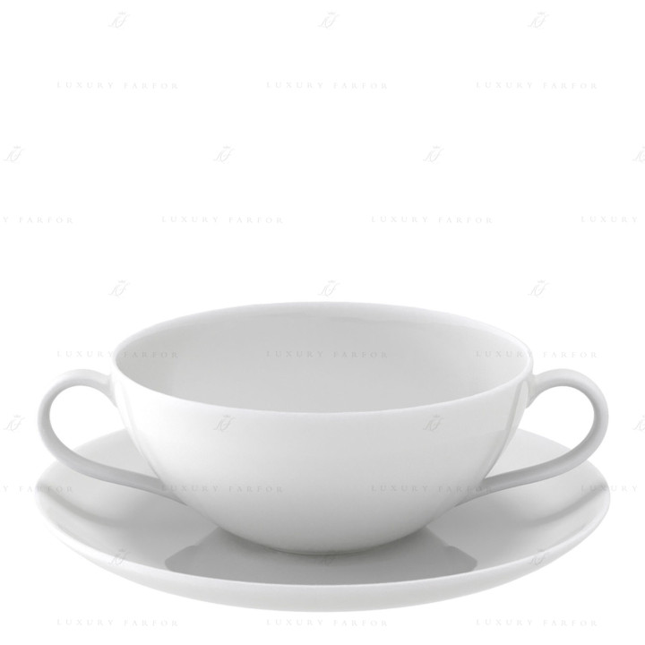 Чаша суповая с блюдцем 0,35л коллекции Anmut бренда VB