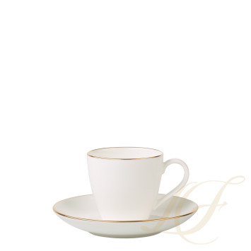 Чашка эспрессо с блюдцем 0,1л коллекции Anmut Gold бренда VB
