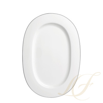Блюдо овальное 41см коллекции Anmut Platinum бренда VB