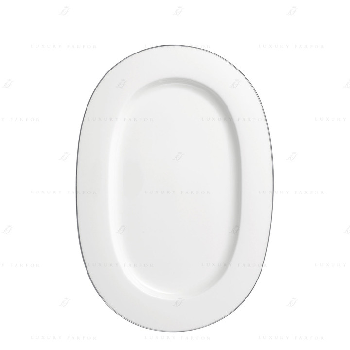 Блюдо овальное 41см коллекции Anmut Platinum бренда VB