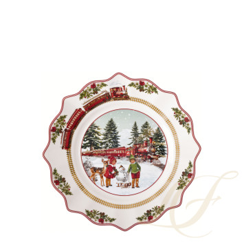 Тарелка 23,5см коллекции Annual Christmas Edition бренда VB