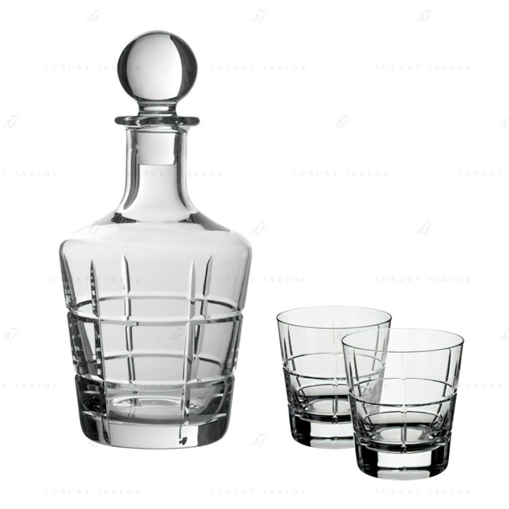 Набор из графина и стаканов для виски, 2шт. коллекции Ardmore Club бренда VB