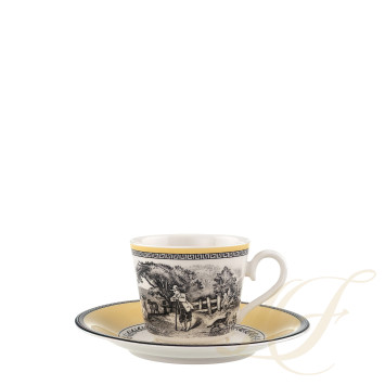 Чашка эспрессо с блюдцем 0,15л коллекции Audun 