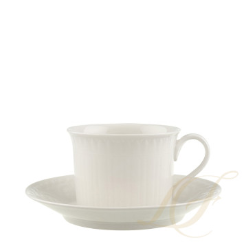 Чашка для завтрака с блюдцем 0,35л коллекции Cellini бренда VB