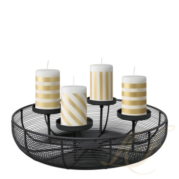 Подсвечник 36см коллекции Christmas Chic бренда VB