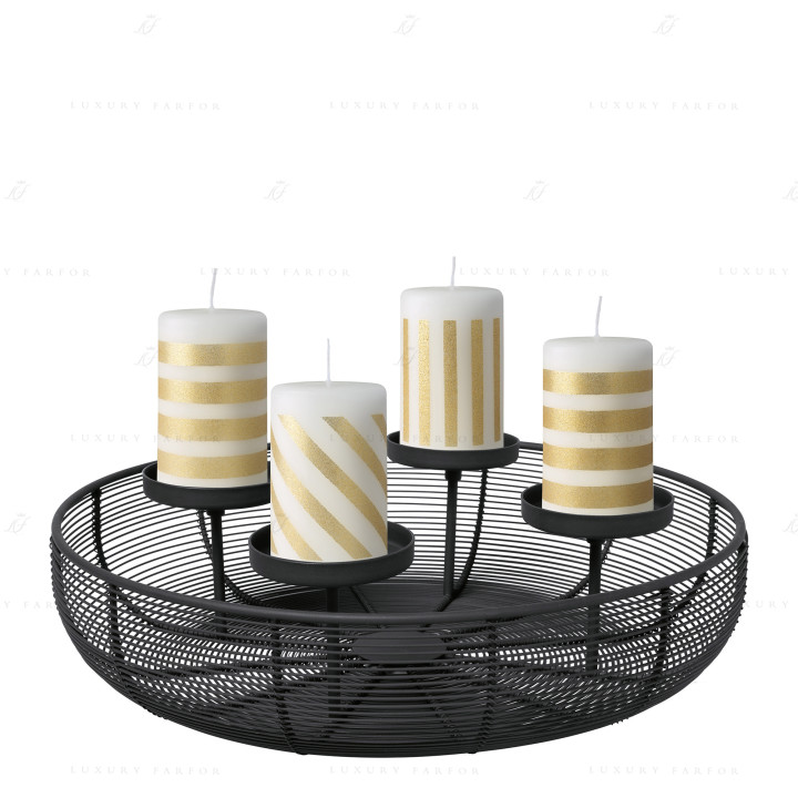 Подсвечник 36см коллекции Christmas Chic бренда VB