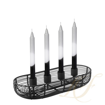 Подсвечник 28,5см коллекции Christmas Chic бренда VB