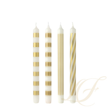 Свеча 29см, 4шт. коллекции Christmas Chic бренда VB