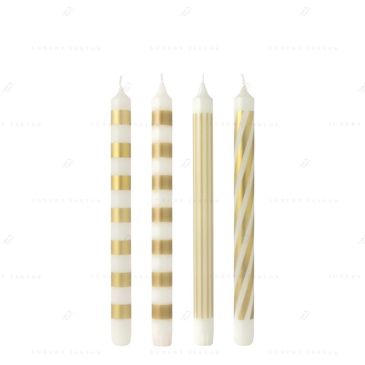 Свеча 29см, 4шт. коллекции Christmas Chic бренда VB