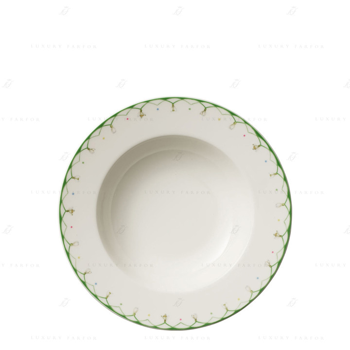 Тарелка суповая 25см коллекции Colourful Spring бренда VB