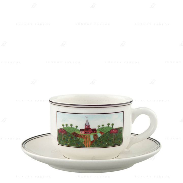 Чашка чайная с блюдцем 0,25л коллекции Design Naif бренда VB