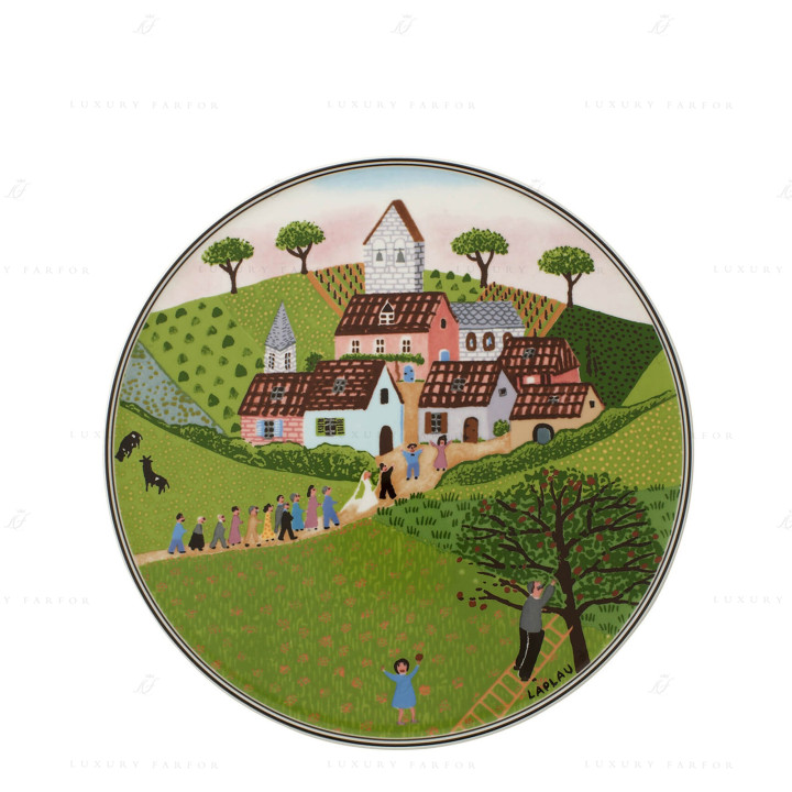 Тарелка тортовая 30см коллекции Design Naif 