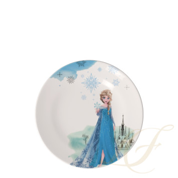 Тарелка закусочная 21,5см коллекции Disney Frozen бренда VB