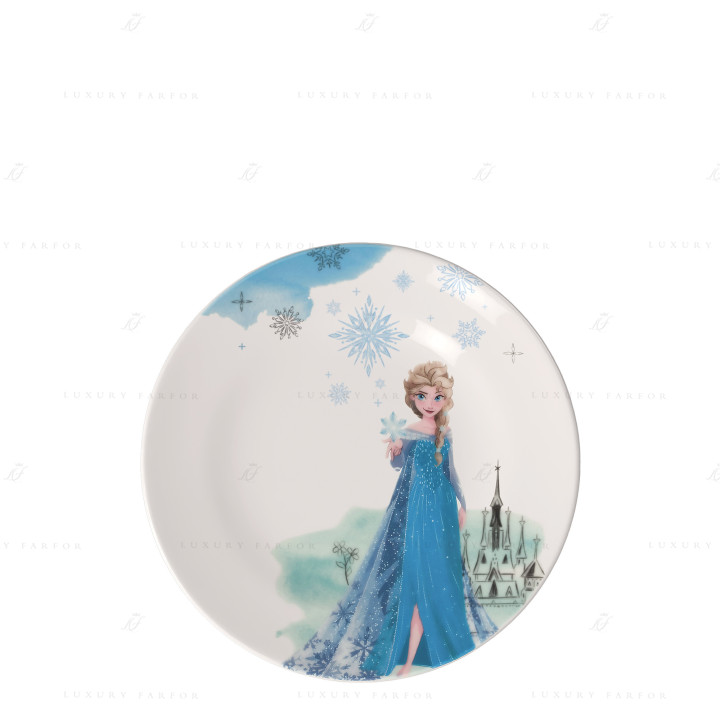 Тарелка закусочная 21,5см коллекции Disney Frozen бренда VB