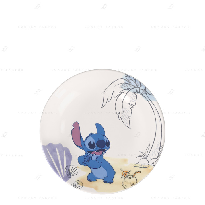 Тарелка закусочная 21,5см коллекции Disney Stitch бренда VB